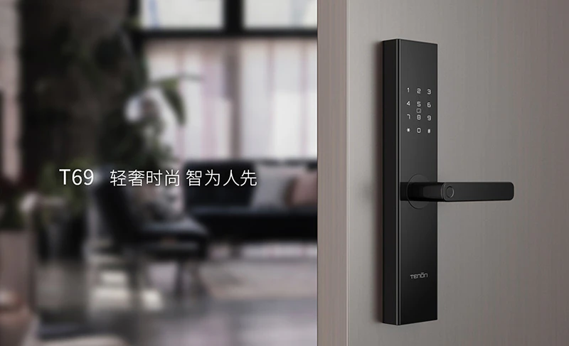 紫珺保指纹锁守护安全