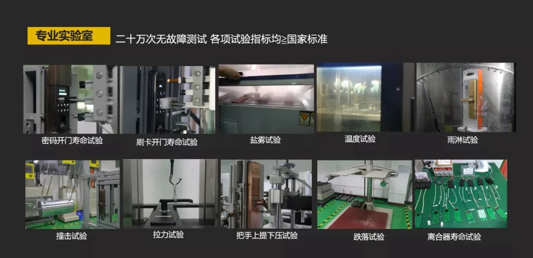 紫珺保指纹锁通过全球权威检测Intertek的20万次无故障检测